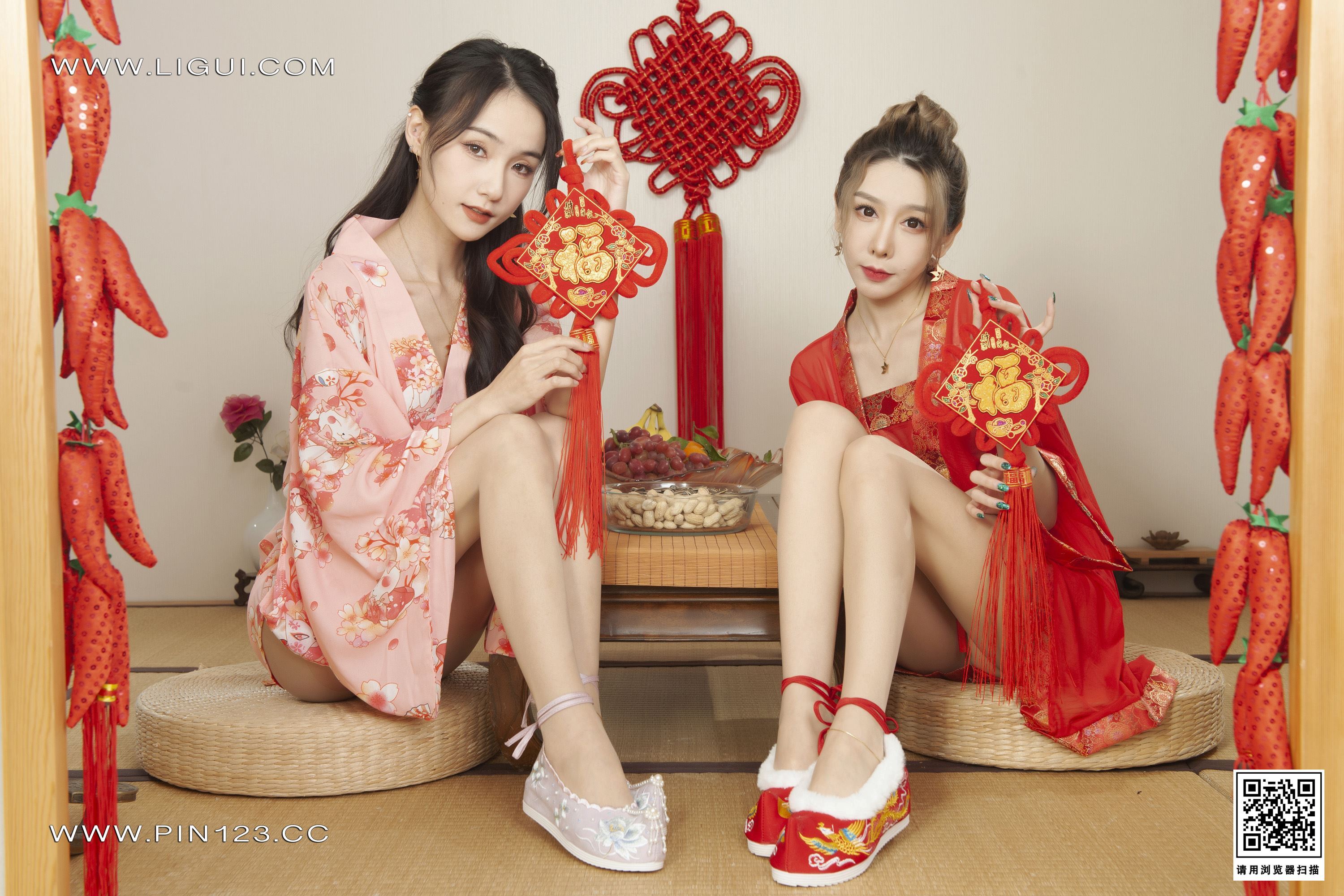 Ligui丽柜 2023.01.19 《花足迎春》上 兔子＆心心